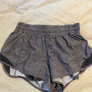 lululemon athletica Women's Heather Gray Athletic Shorts